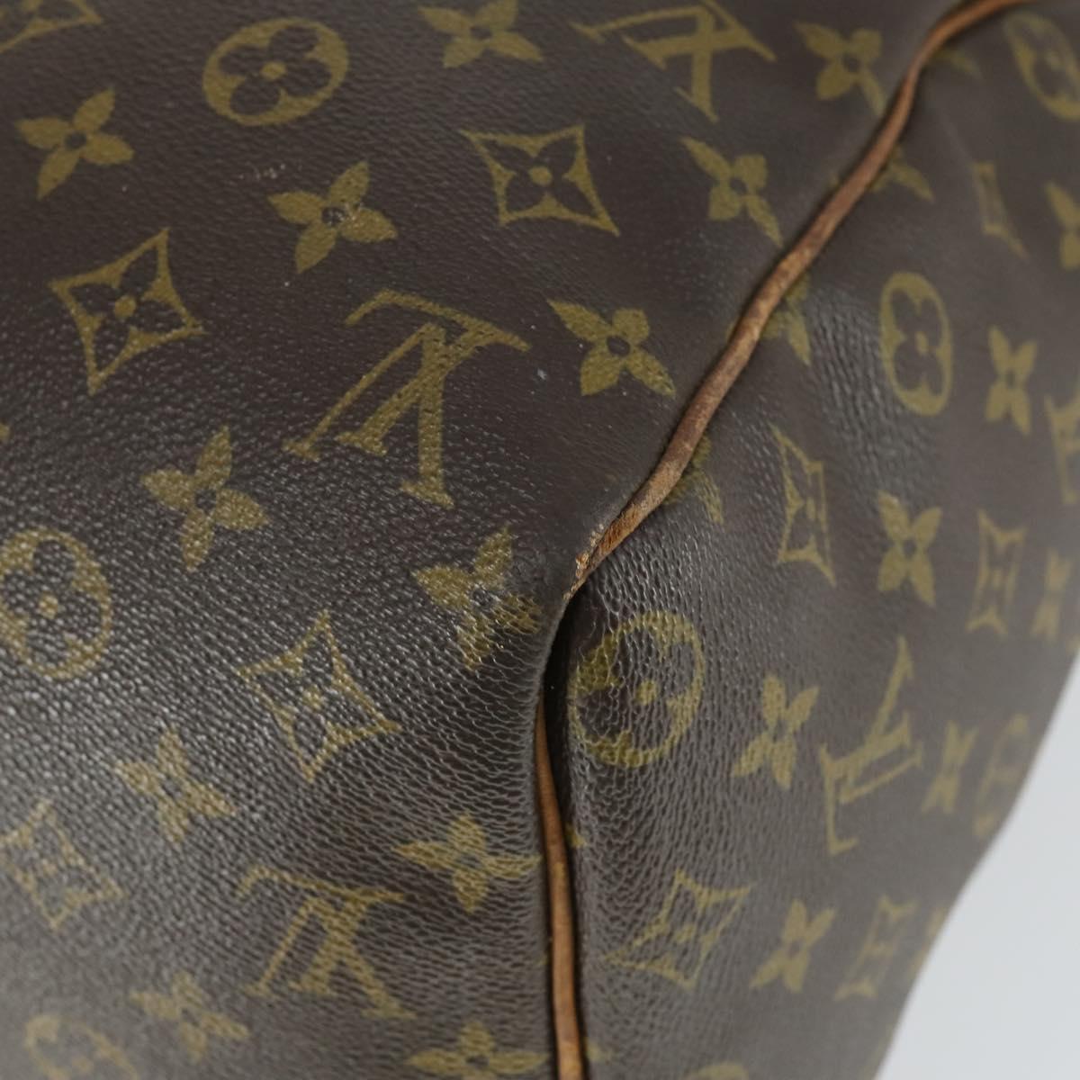 LOUIS VUITTON Monogram Keepall 45 Boston Bag M41428 LV Auth 163433