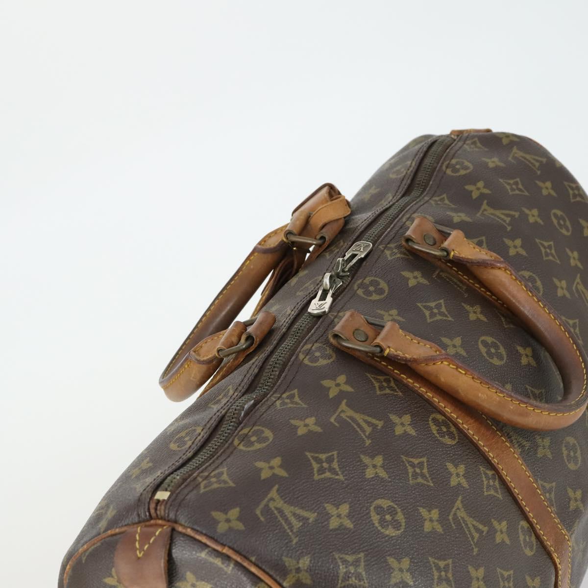 LOUIS VUITTON Monogram Keepall 45 Boston Bag M41428 LV Auth 163433