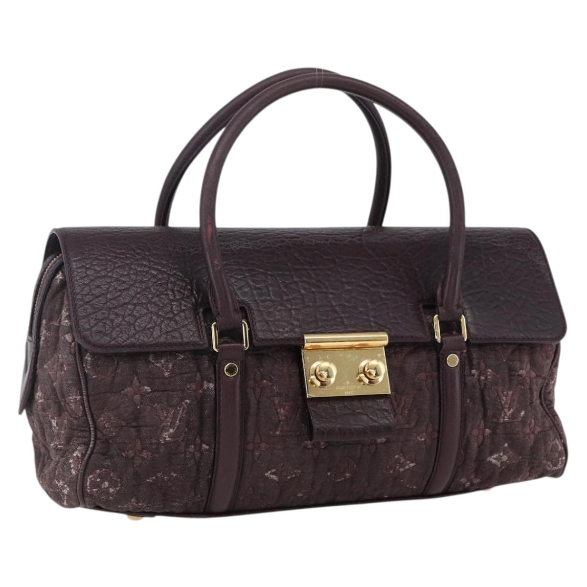 LOUIS VUITTON Monogram Voluptuous Tote Bag Bordeaux M93474 LV Auth 163445