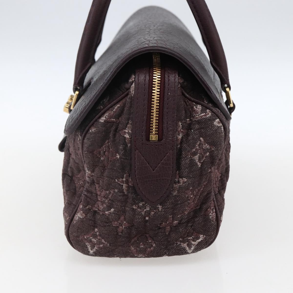 LOUIS VUITTON Monogram Voluptuous Tote Bag Bordeaux M93474 LV Auth 163445
