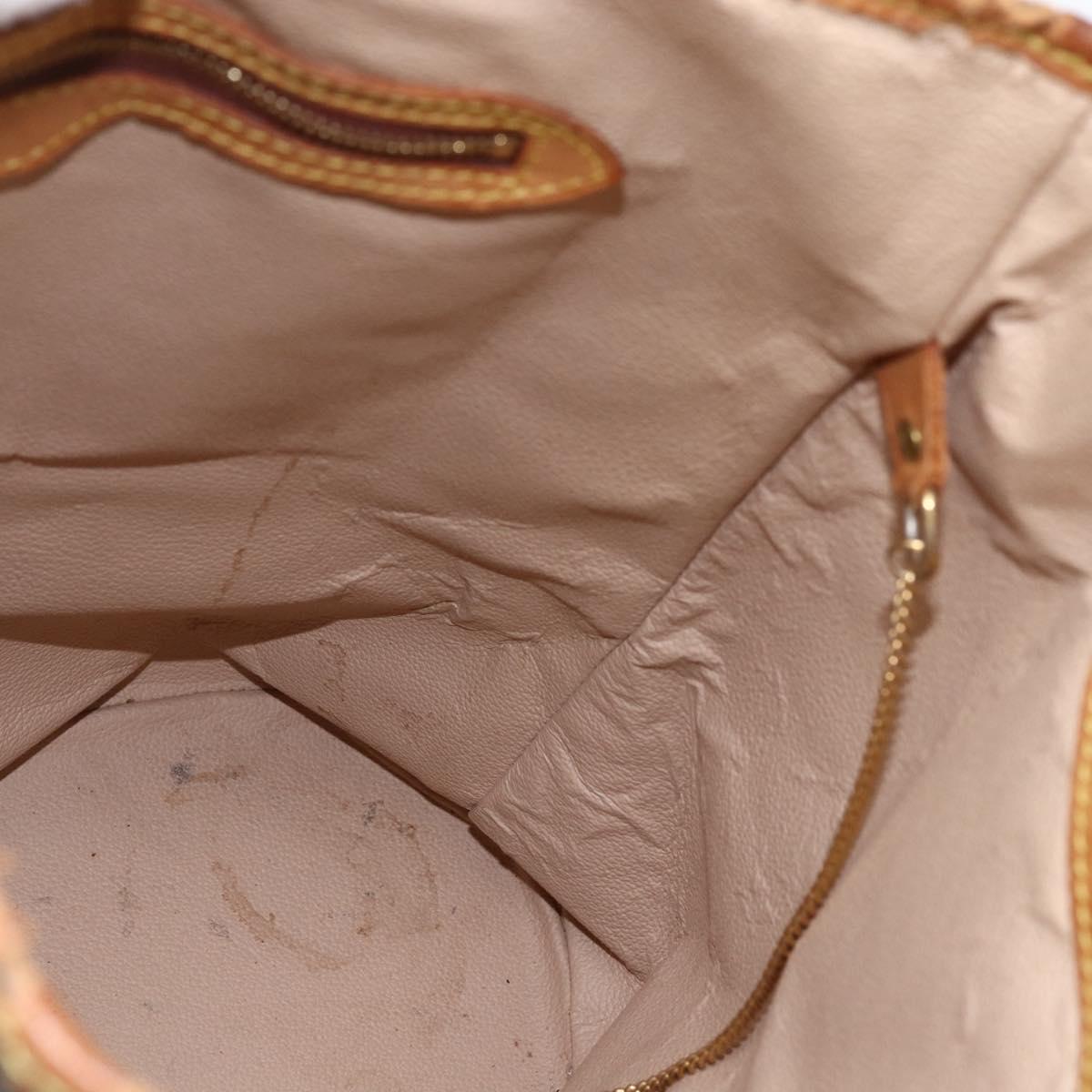 LOUIS VUITTON Monogram Bucket GM Shoulder Bag M42236 LV Auth 163448