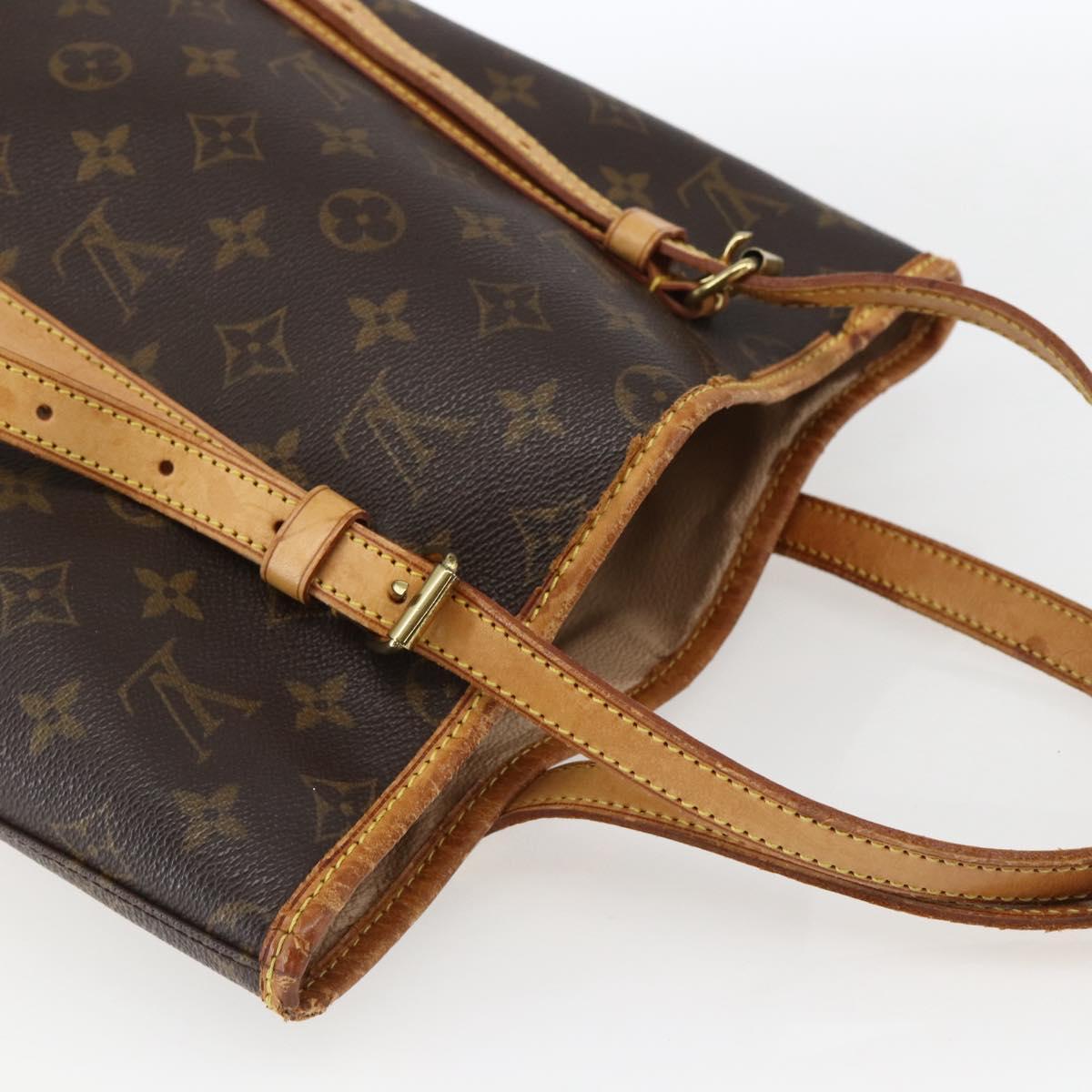 LOUIS VUITTON Monogram Bucket GM Shoulder Bag M42236 LV Auth 163448