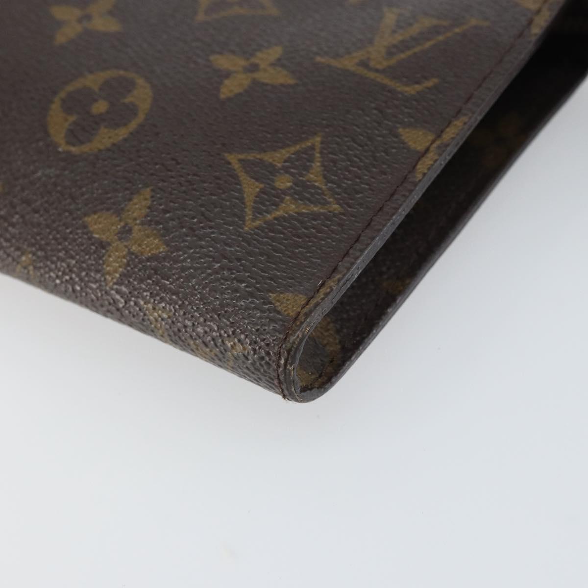 LOUIS VUITTON Monogram Bucket GM Accessory Pouch LV Auth 163449