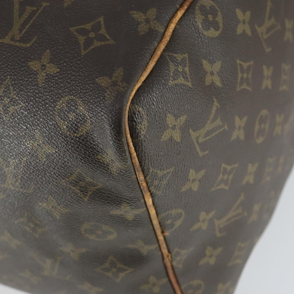 LOUIS VUITTON Monogram Keepall 60 Boston Bag M41422 LV Auth 163458