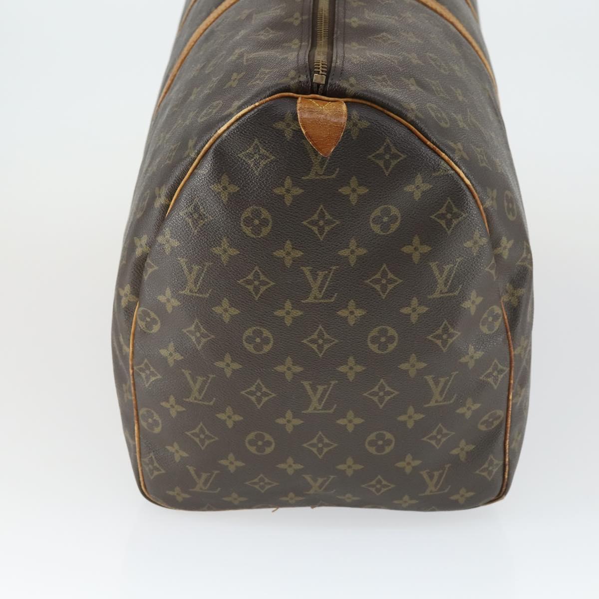 LOUIS VUITTON Monogram Keepall 60 Boston Bag M41422 LV Auth 163458
