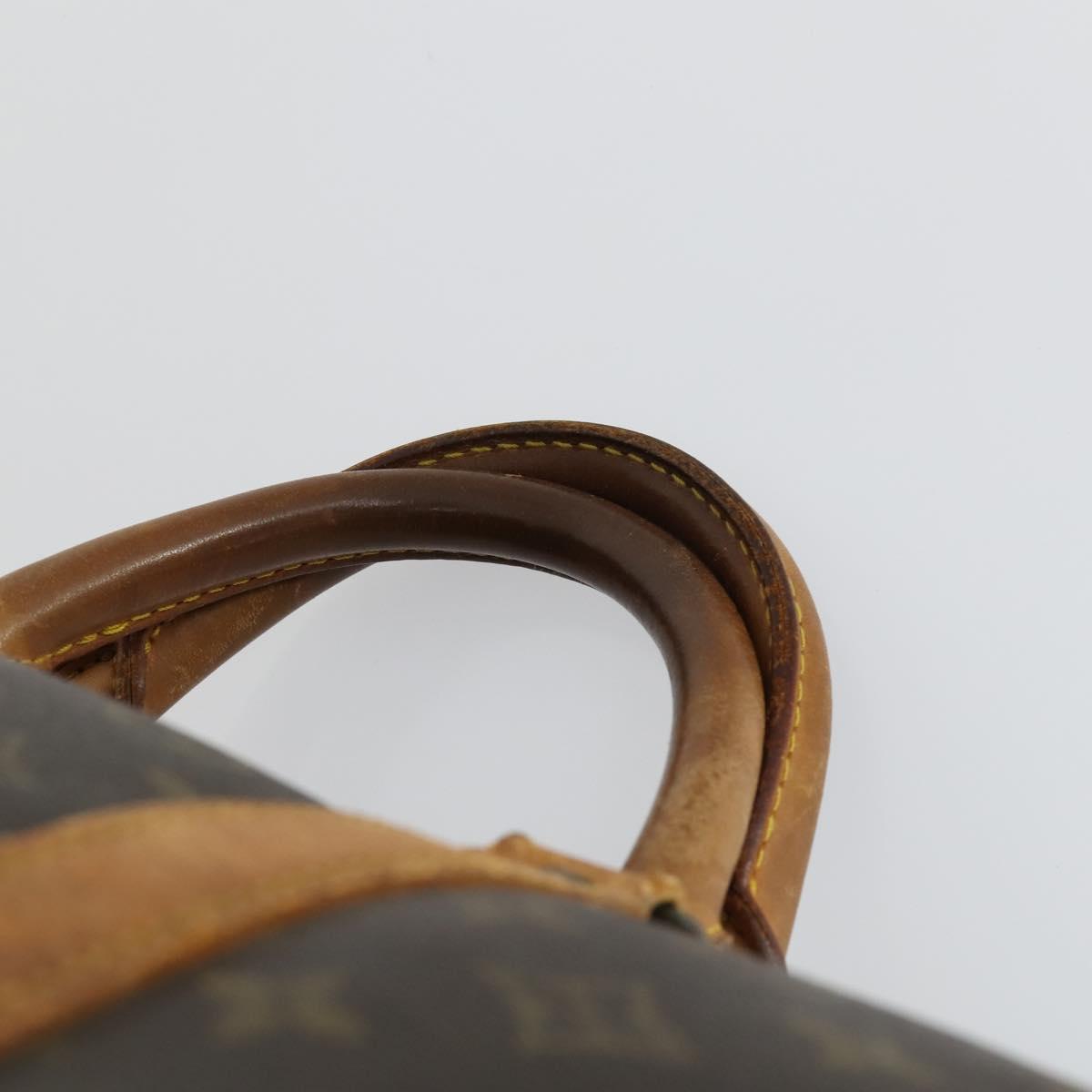 LOUIS VUITTON Monogram Keepall 60 Boston Bag M41422 LV Auth 163458
