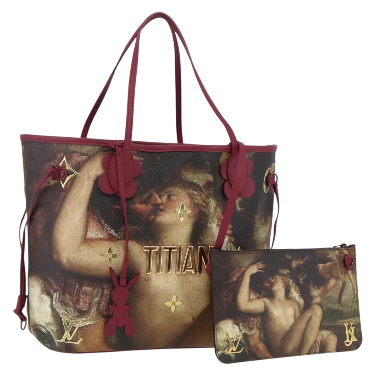 LOUIS VUITTON Masters Collection TITIAN Neverfull MM Bag M43323 Auth 163468SAM