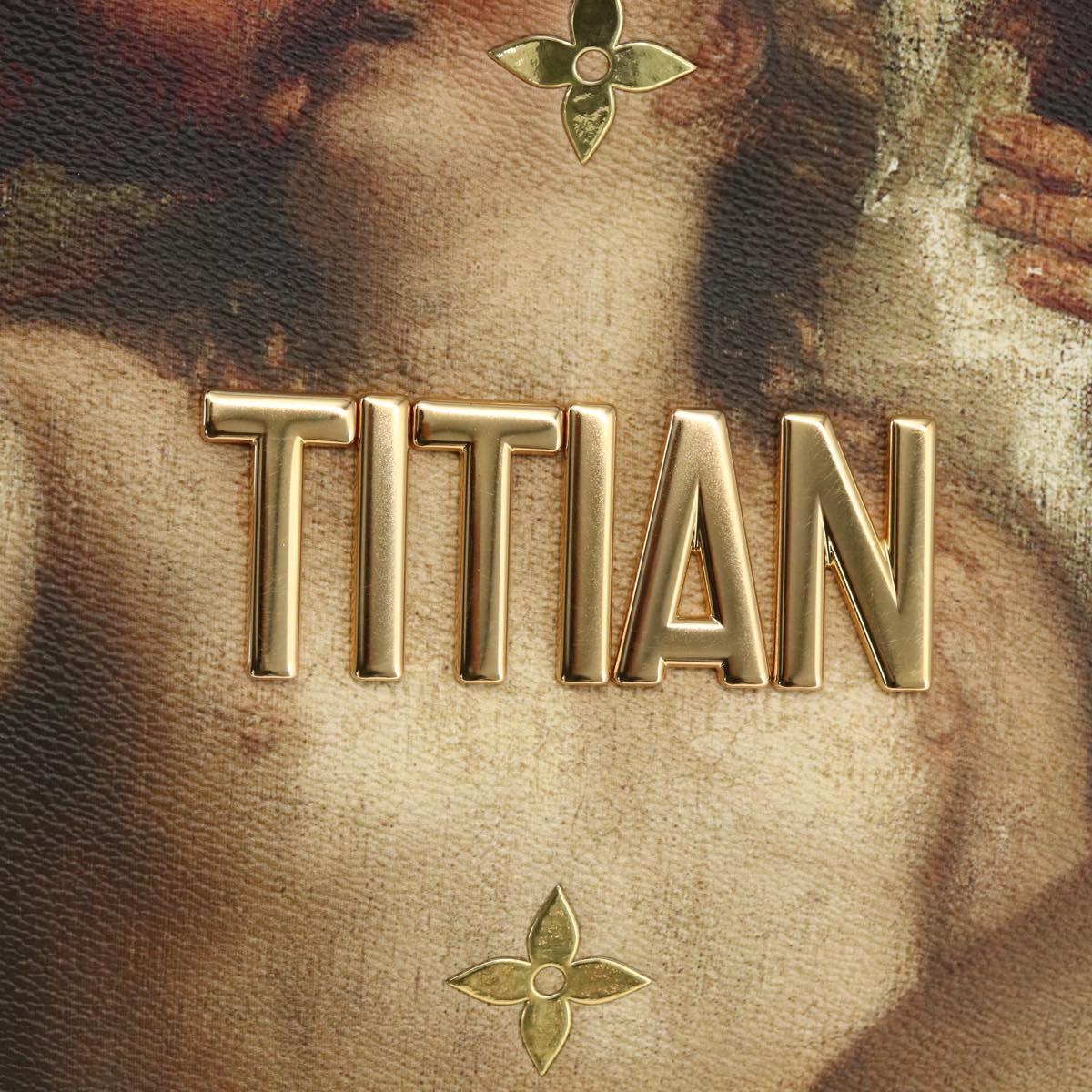 LOUIS VUITTON Masters Collection TITIAN Neverfull MM Bag M43323 Auth 163468SAM