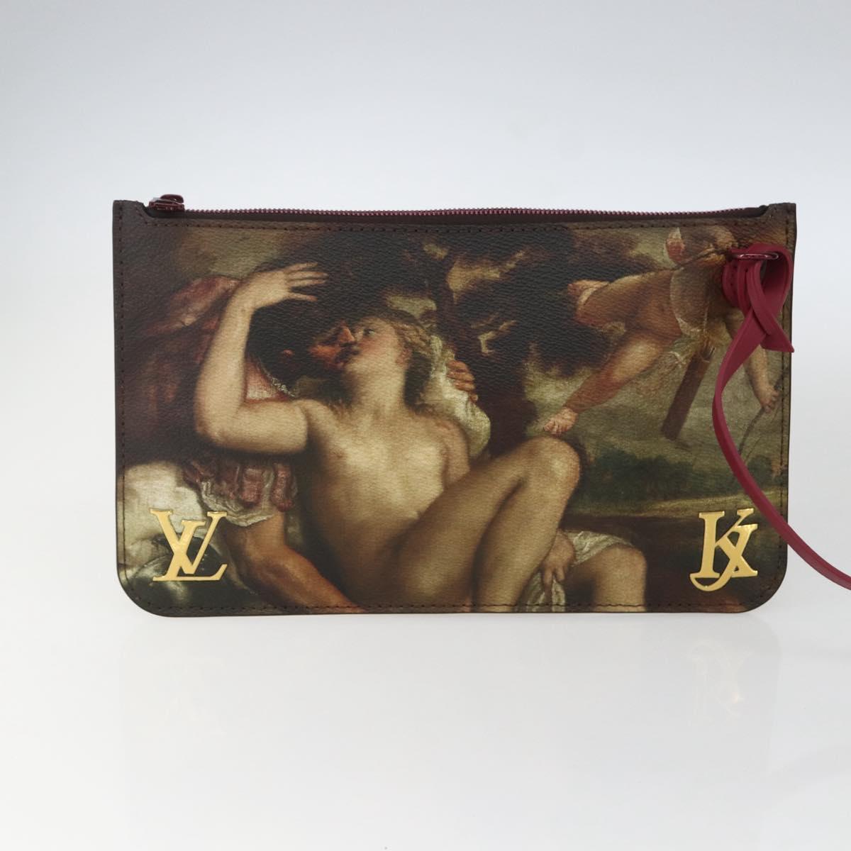 LOUIS VUITTON Masters Collection TITIAN Neverfull MM Bag M43323 Auth 163468SAM