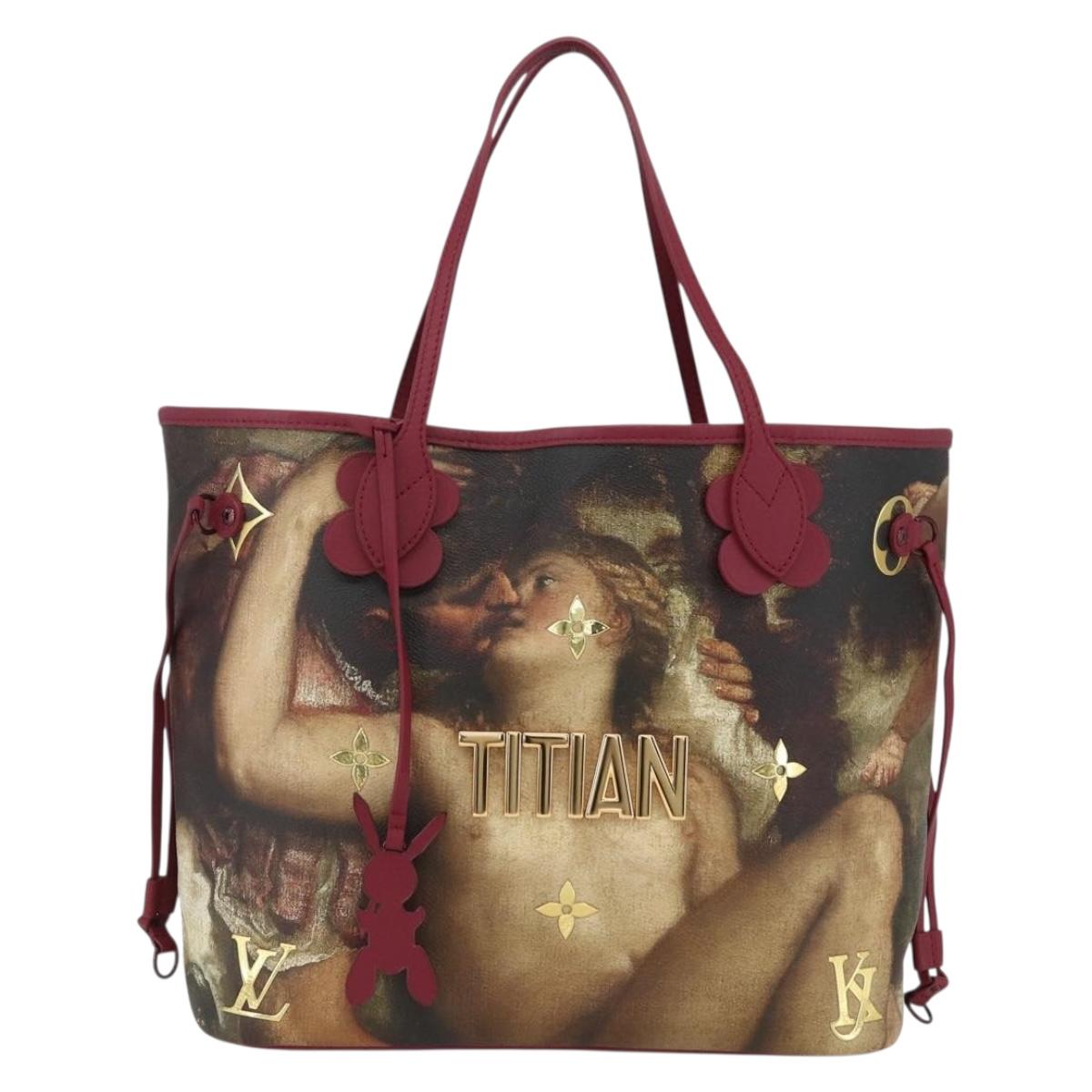 LOUIS VUITTON Masters Collection TITIAN Neverfull MM Bag M43323 Auth 163468SAM