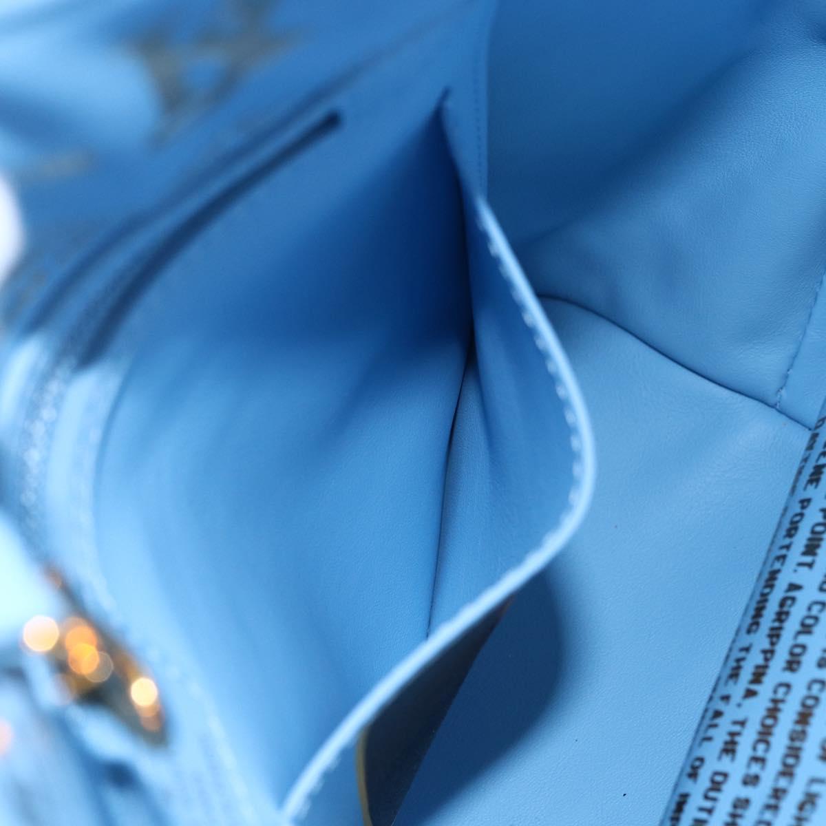 LOUIS VUITTON Masters Collection TURNER Neverfull MM Bag Blue LV Auth 163470SM