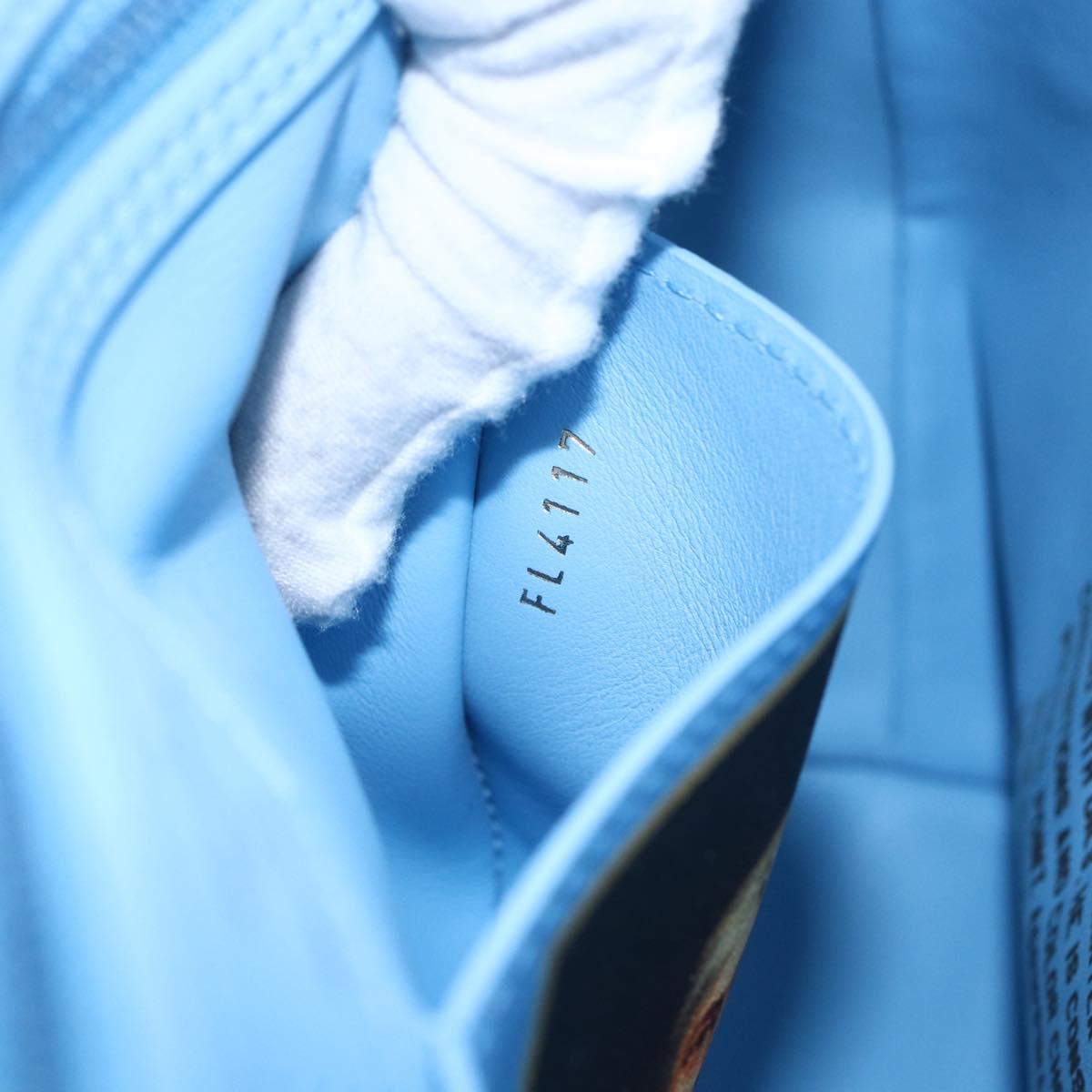 LOUIS VUITTON Masters Collection TURNER Neverfull MM Bag Blue LV Auth 163470SM