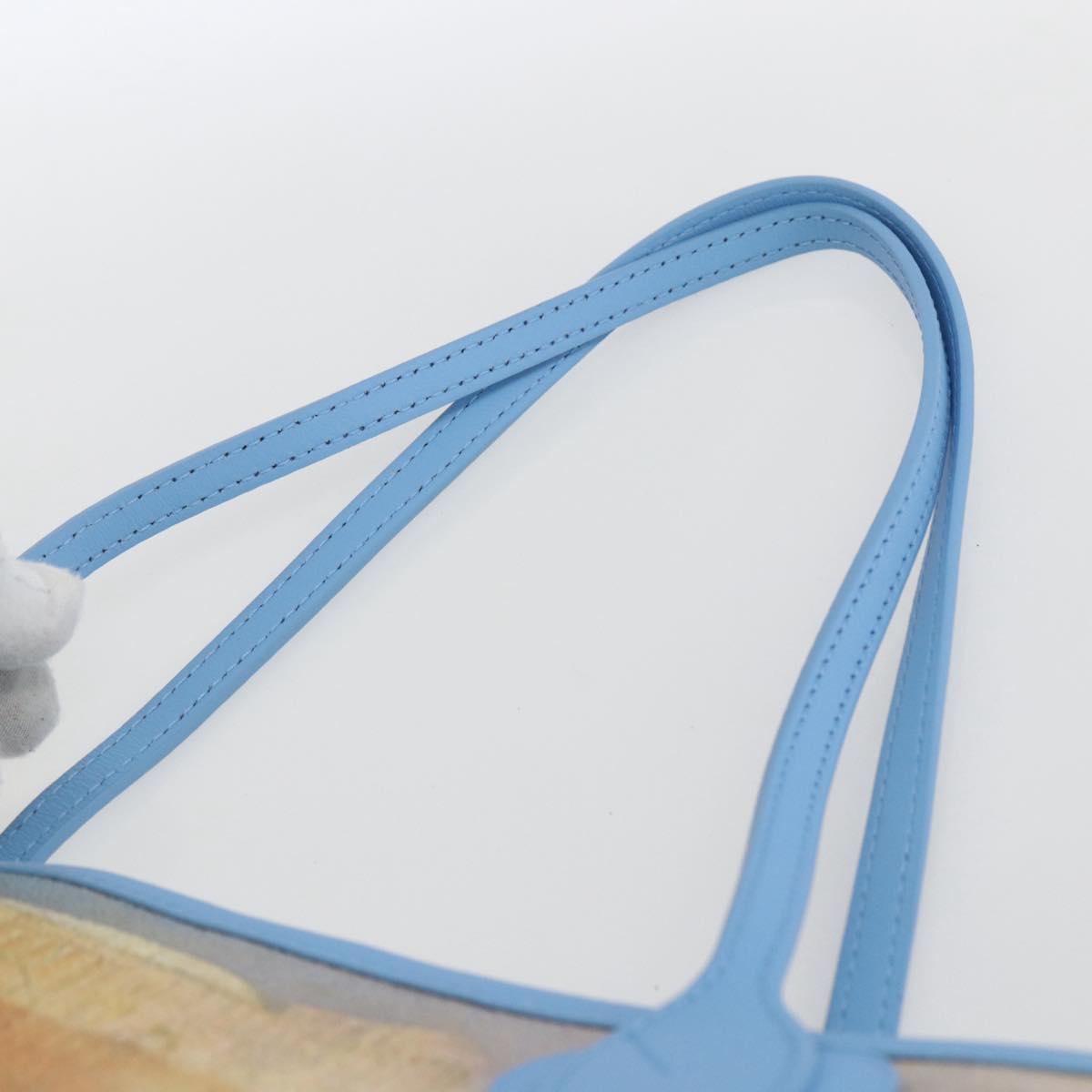 LOUIS VUITTON Masters Collection TURNER Neverfull MM Bag Blue LV Auth 163470SM