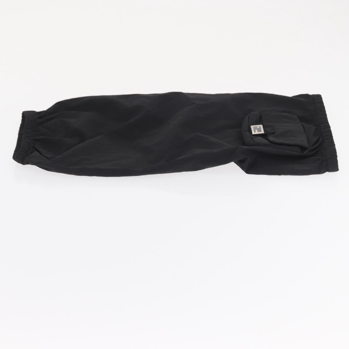 FENDI Leg Warmers Nylon Black Auth 163473V