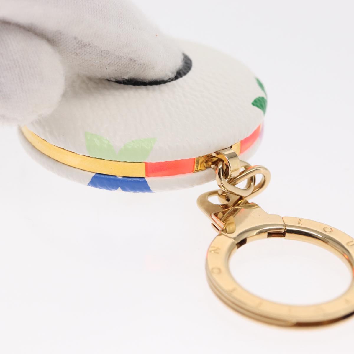 LOUIS VUITTON Monogram Multicolor Astropill Charm White M51911 LV Auth 163476SAV