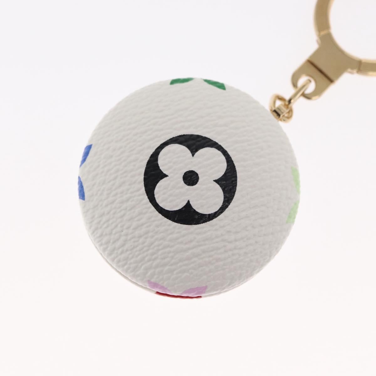 LOUIS VUITTON Monogram Multicolor Astropill Charm White M51911 LV Auth 163476SAV