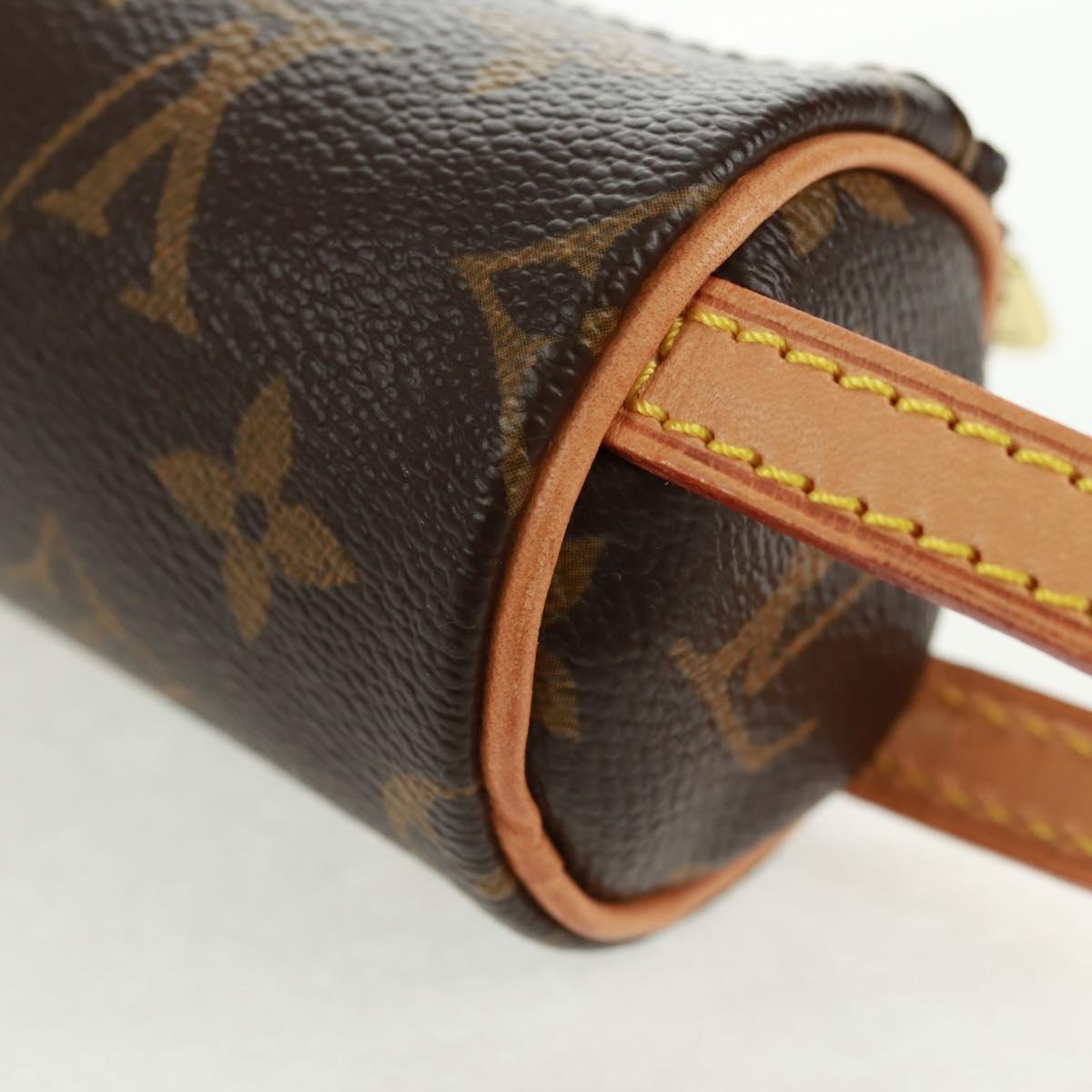LOUIS VUITTON Monogram Pouch LV Auth 163479V