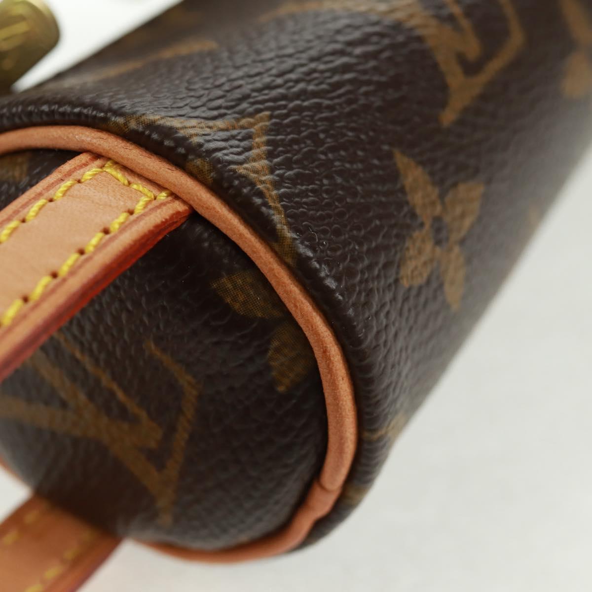 LOUIS VUITTON Monogram Pouch LV Auth 163479V