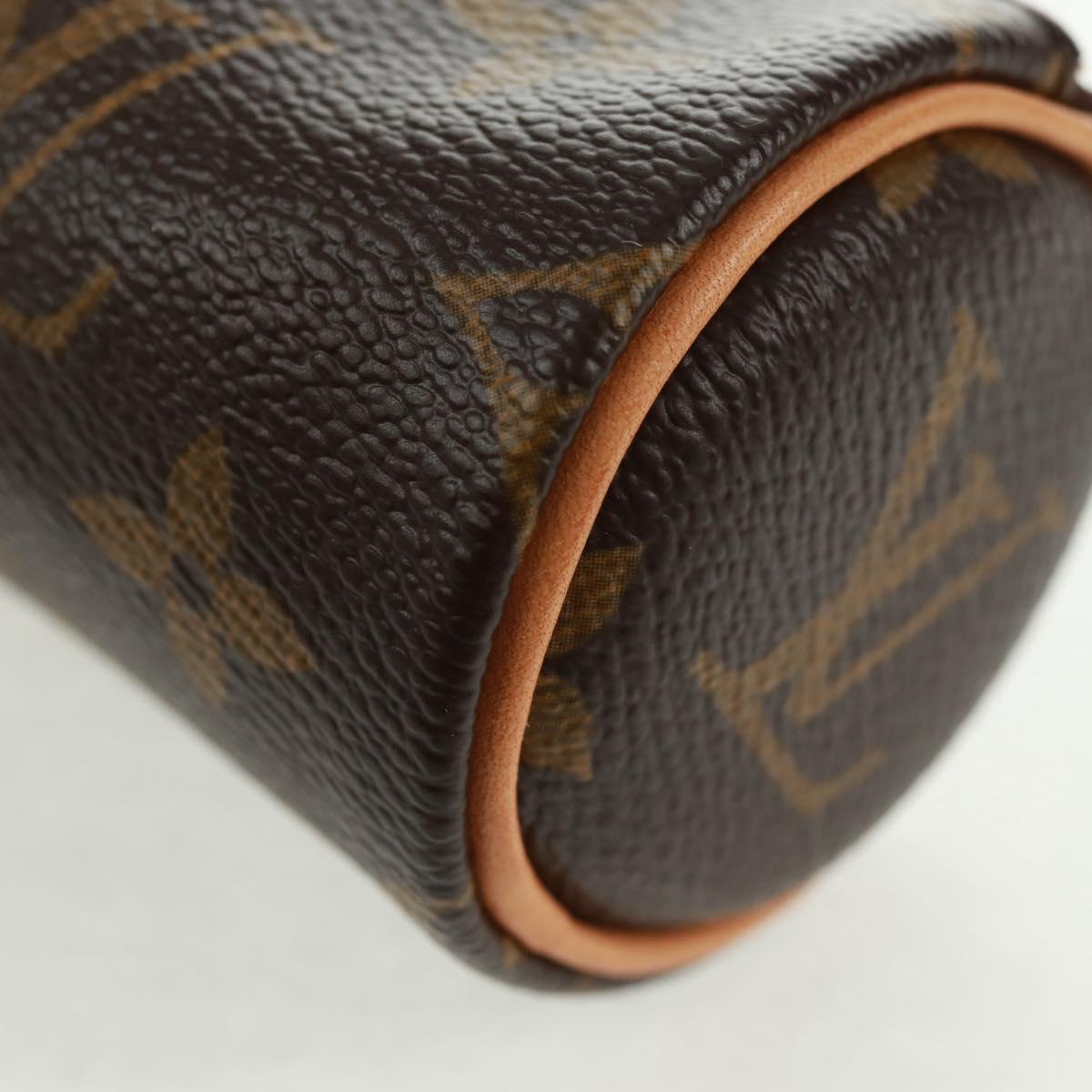 LOUIS VUITTON Monogram Pouch LV Auth 163479V