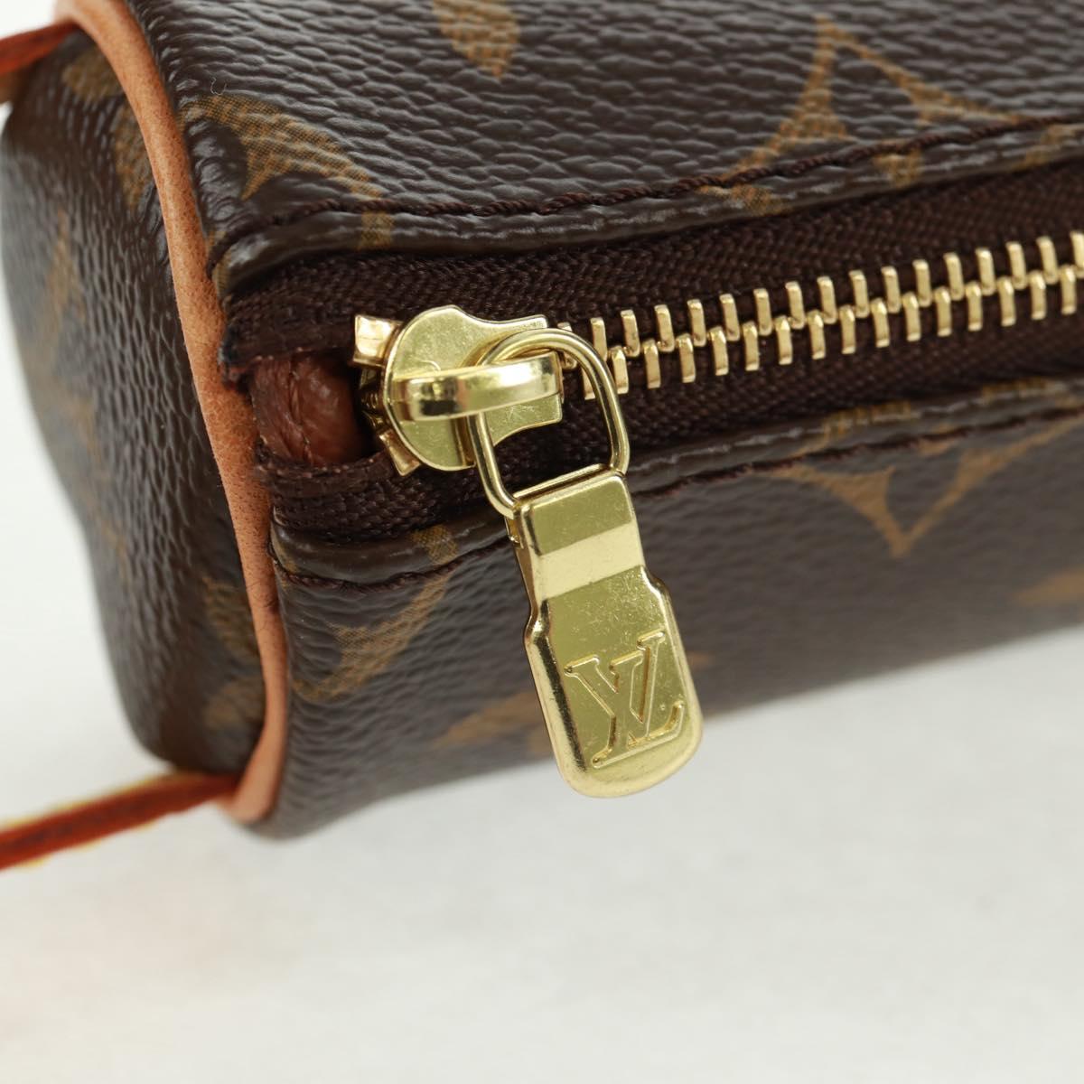 LOUIS VUITTON Monogram Pouch LV Auth 163479V