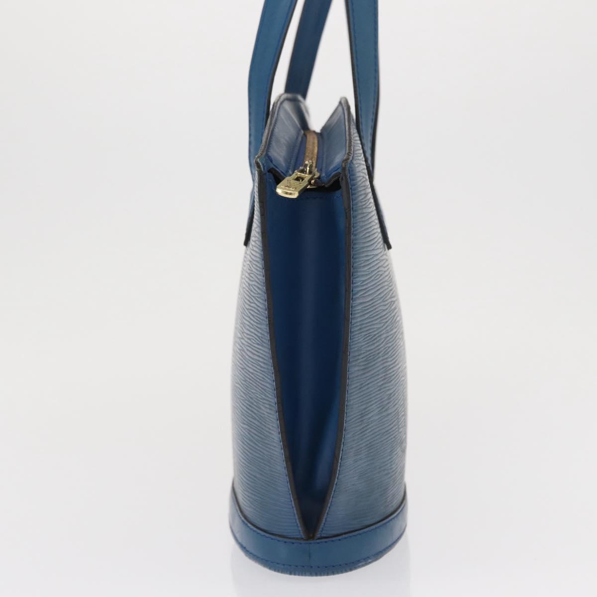 LOUIS VUITTON Epi Saint Jacques Shoulder Bag Blue M52275 LV Auth 163506
