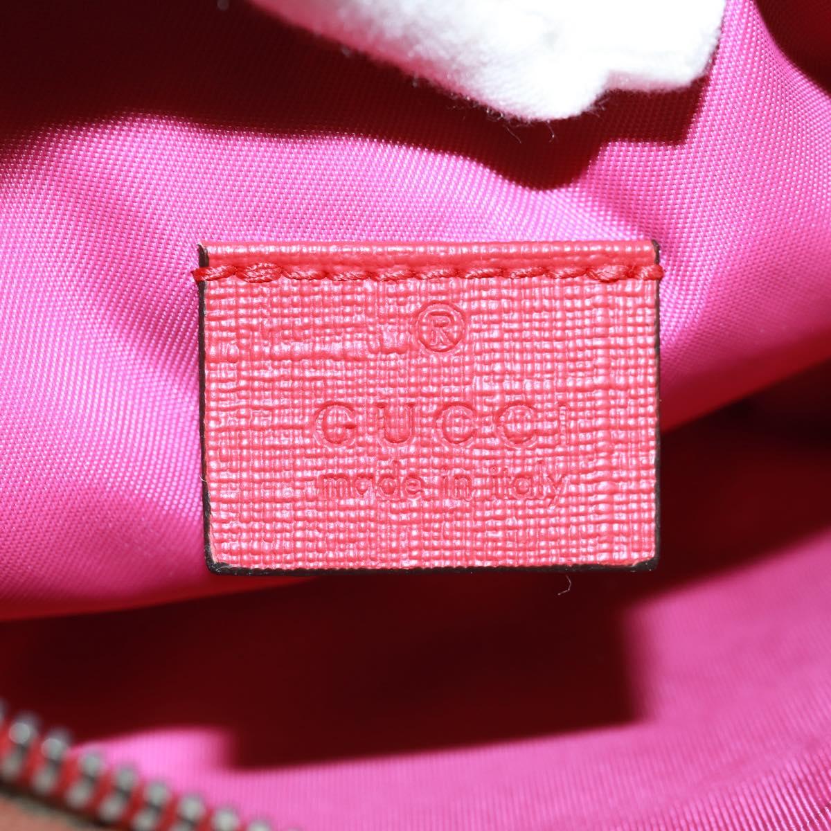 GUCCI Children GG Supreme Waist bag PVC Beige Silver 502095 Auth 163511V