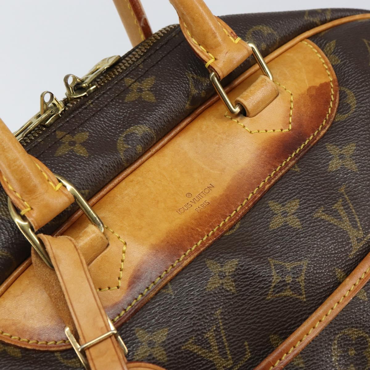 LOUIS VUITTON Monogram Deauville Hand Bag M47270 LV Auth 163514
