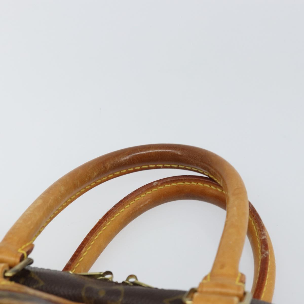 LOUIS VUITTON Monogram Deauville Hand Bag M47270 LV Auth 163514