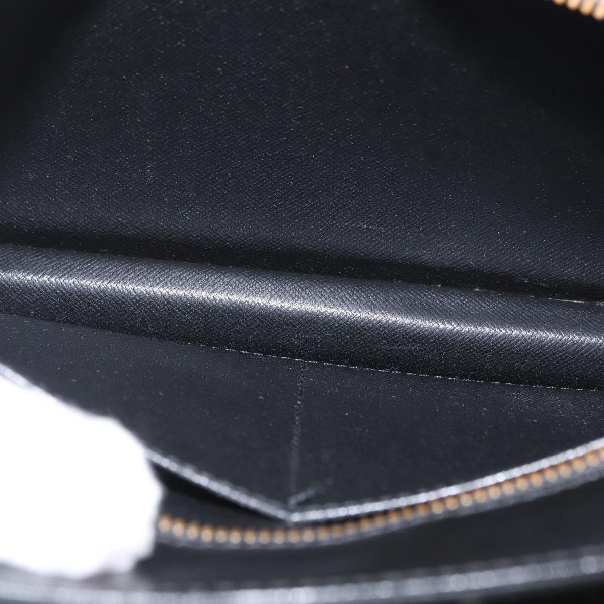 LOUIS VUITTON Epi Angian Shoulder Bag 2way Black M52112 LV Auth 163521