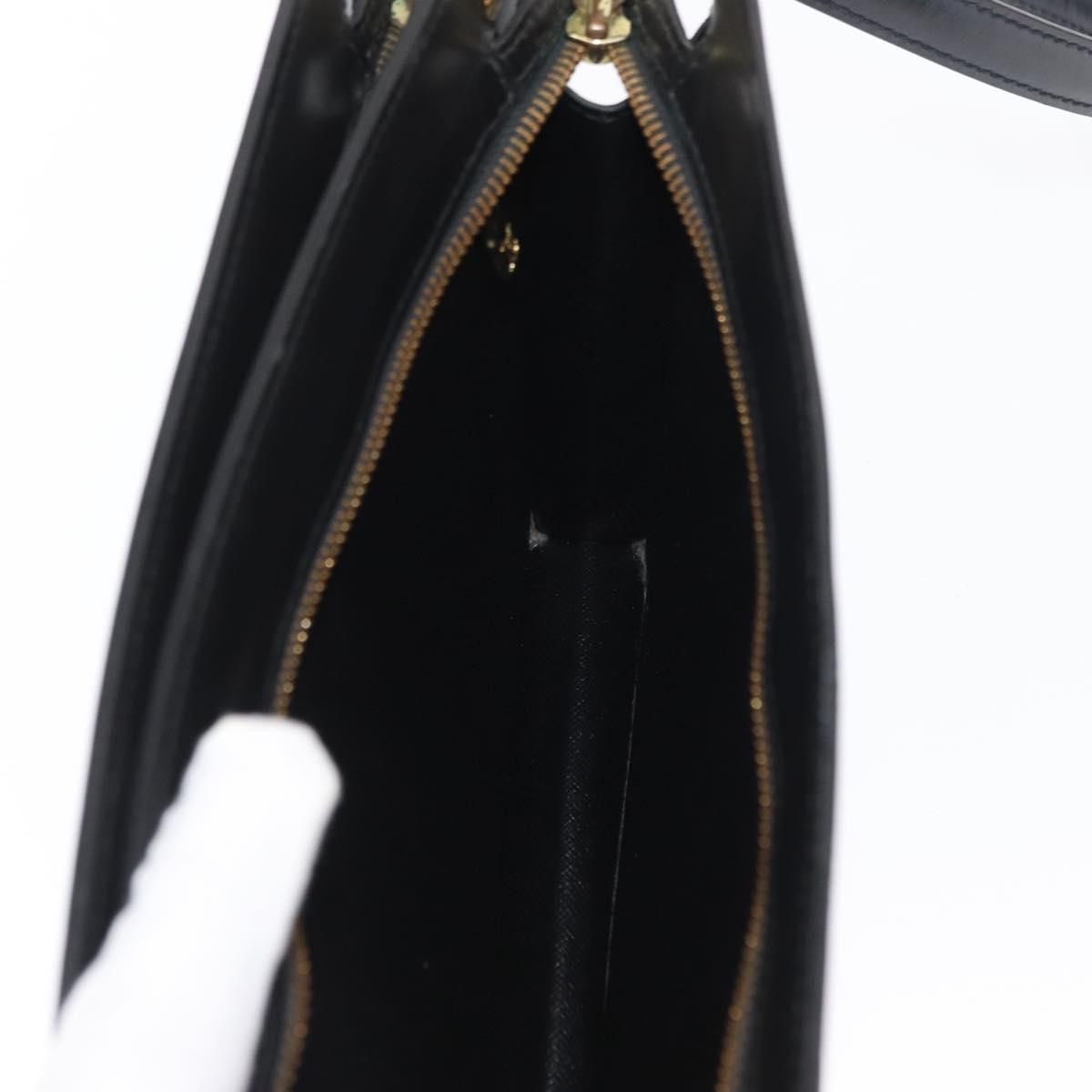 LOUIS VUITTON Epi Angian Shoulder Bag 2way Black M52112 LV Auth 163521