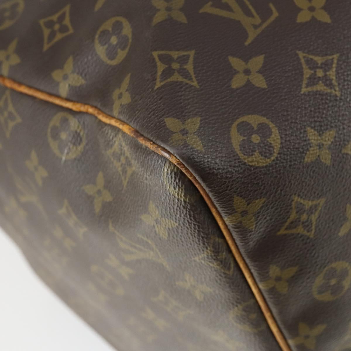 LOUIS VUITTON Monogram Keepall 60 Boston Bag M41422 LV Auth 163530