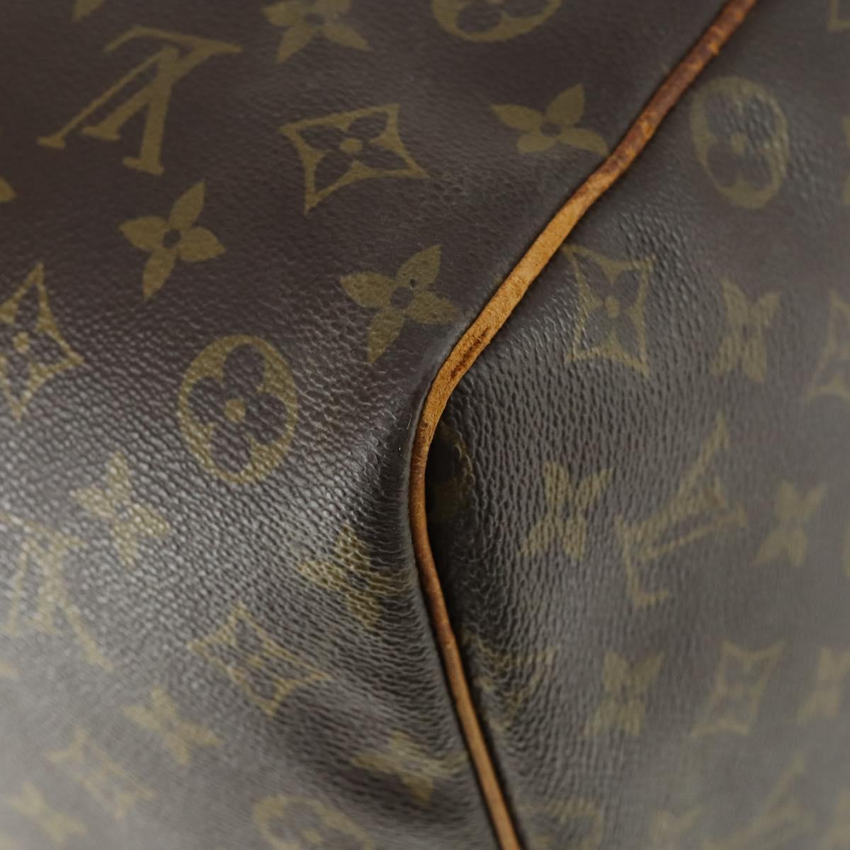 LOUIS VUITTON Monogram Keepall 60 Boston Bag M41422 LV Auth 163530