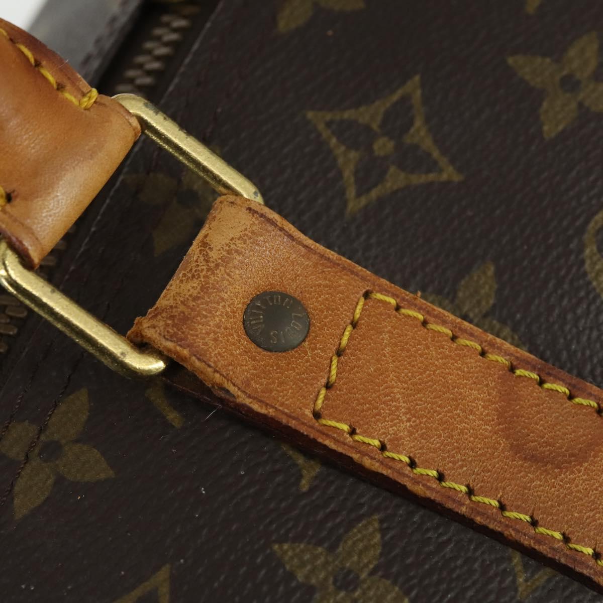 LOUIS VUITTON Monogram Keepall 60 Boston Bag M41422 LV Auth 163530