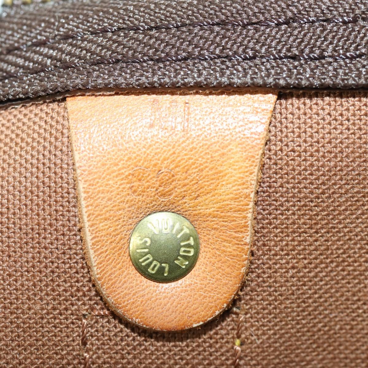 LOUIS VUITTON Monogram Keepall 60 Boston Bag M41422 LV Auth 163530