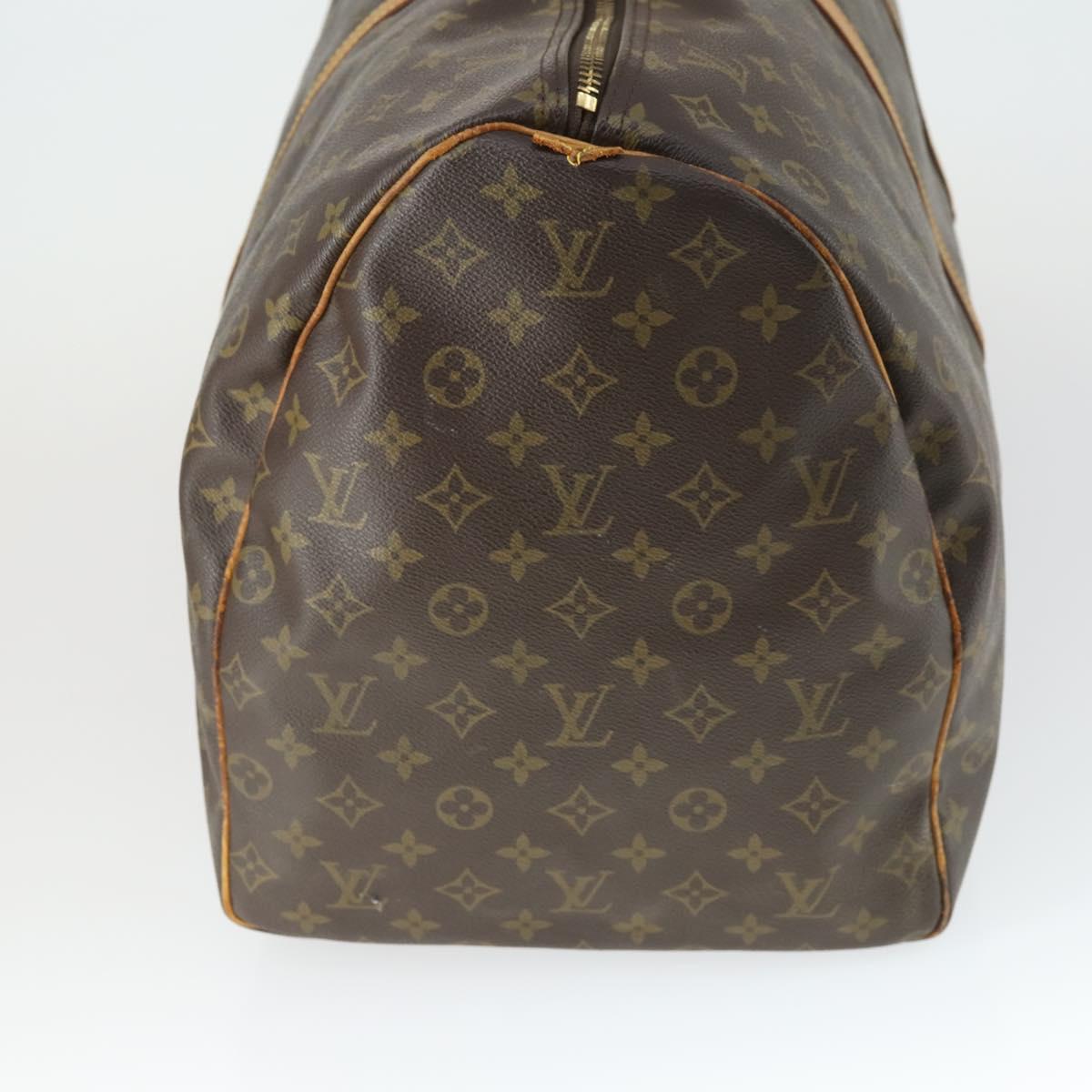 LOUIS VUITTON Monogram Keepall 60 Boston Bag M41422 LV Auth 163530