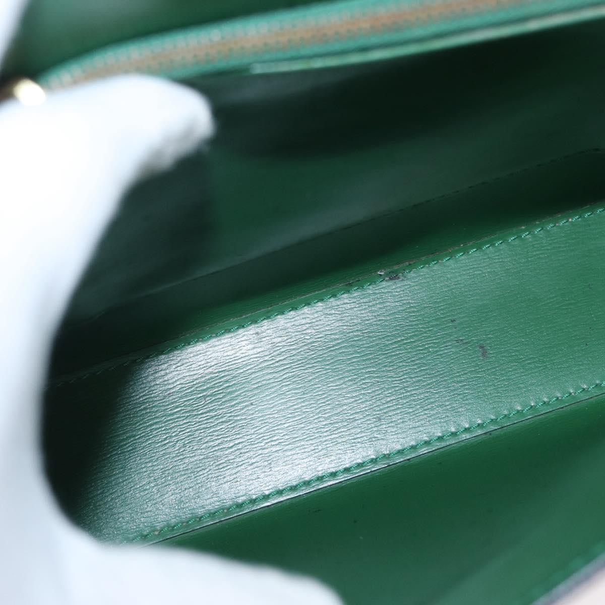 LOUIS VUITTON Epi Malesherbes Hand Bag Green M52374 LV Auth 163535