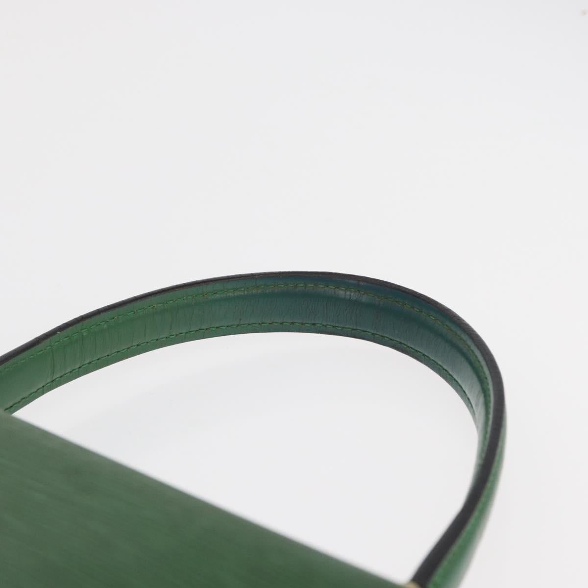 LOUIS VUITTON Epi Malesherbes Hand Bag Green M52374 LV Auth 163535