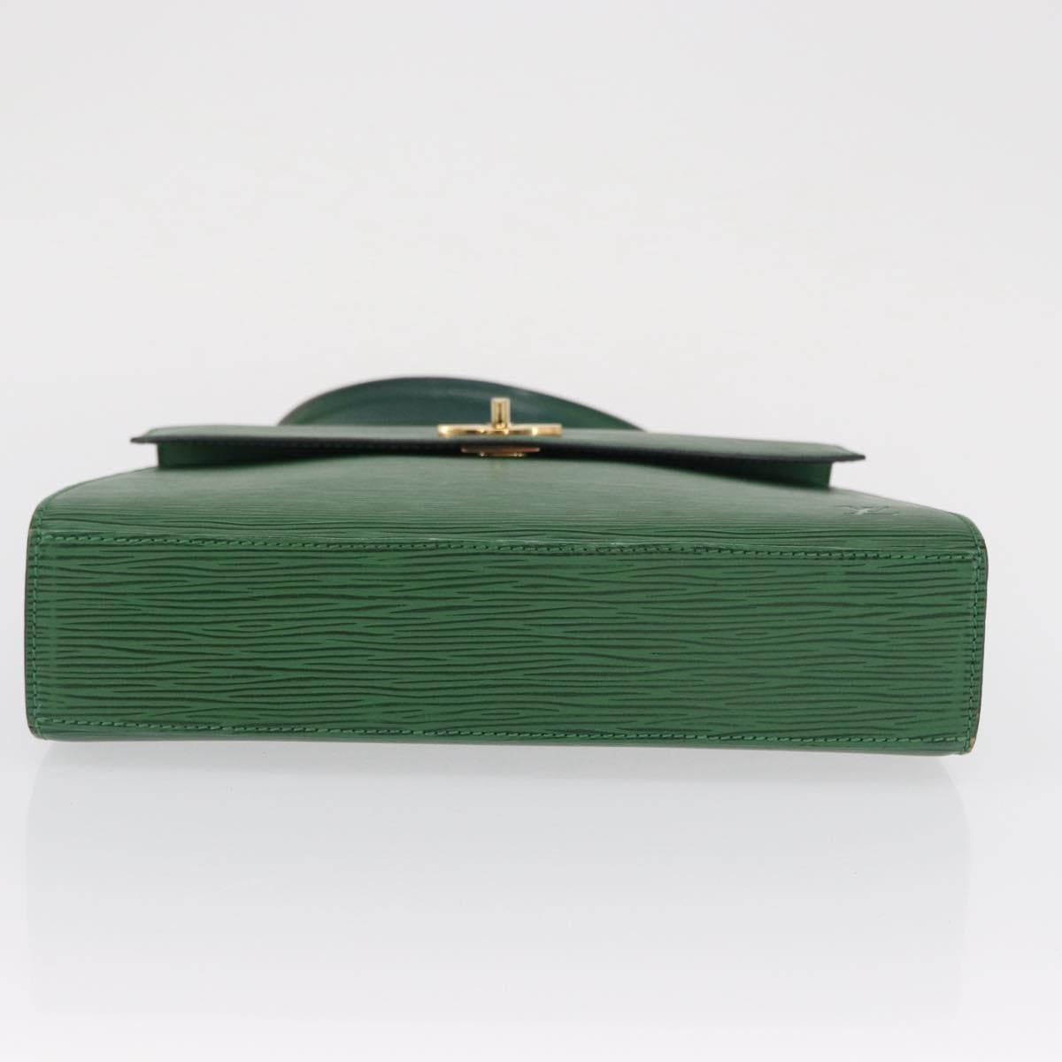 LOUIS VUITTON Epi Malesherbes Hand Bag Green M52374 LV Auth 163535