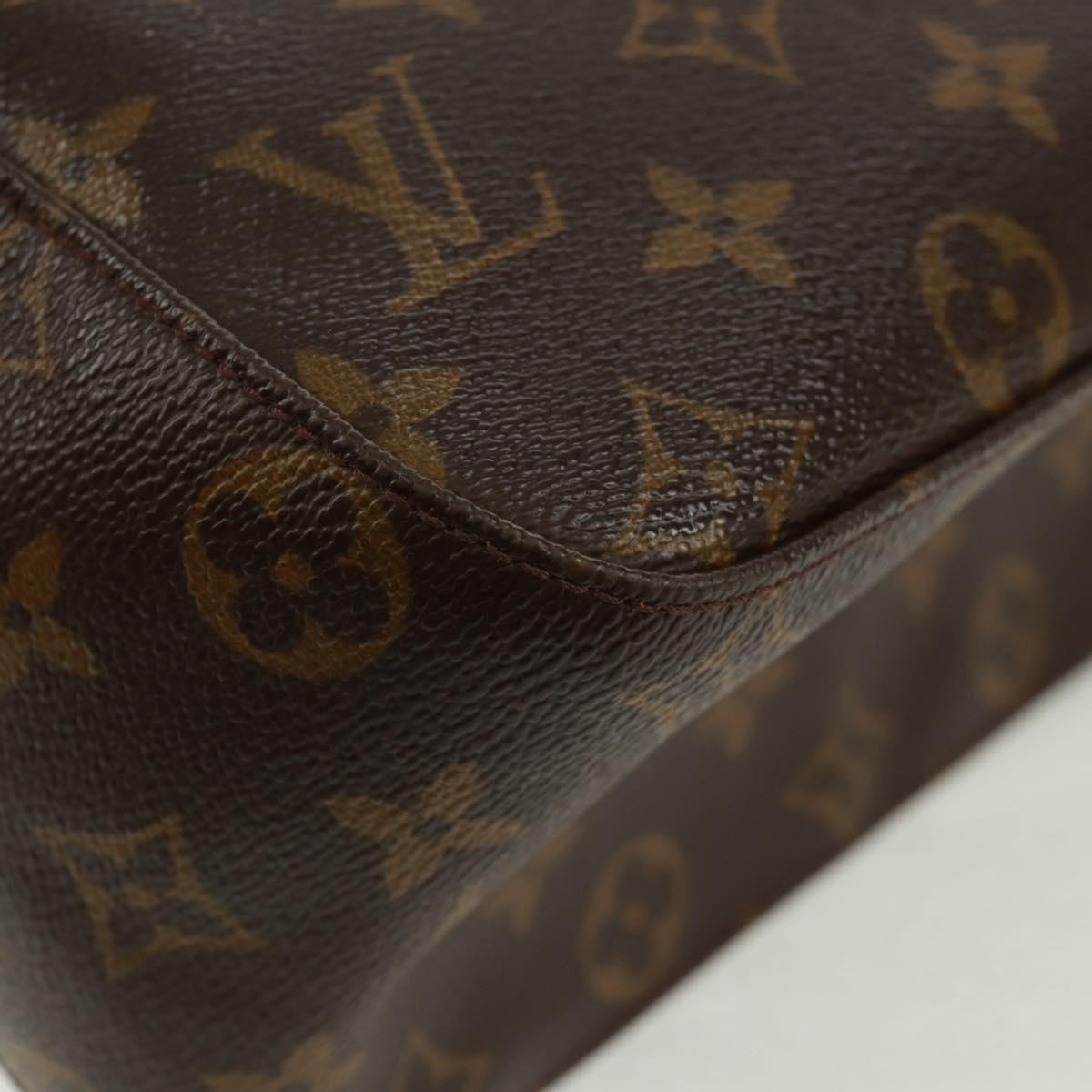 LOUIS VUITTON Monogram Looping GM Shoulder Bag M51145 LV Auth 163551V