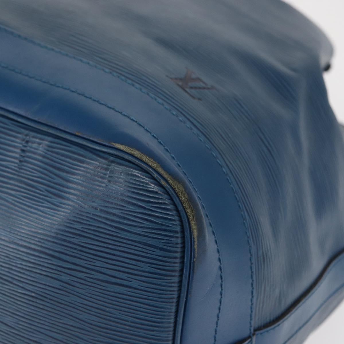 LOUIS VUITTON Epi Noe Shoulder Bag Toledo Blue M44005 LV Auth 163588