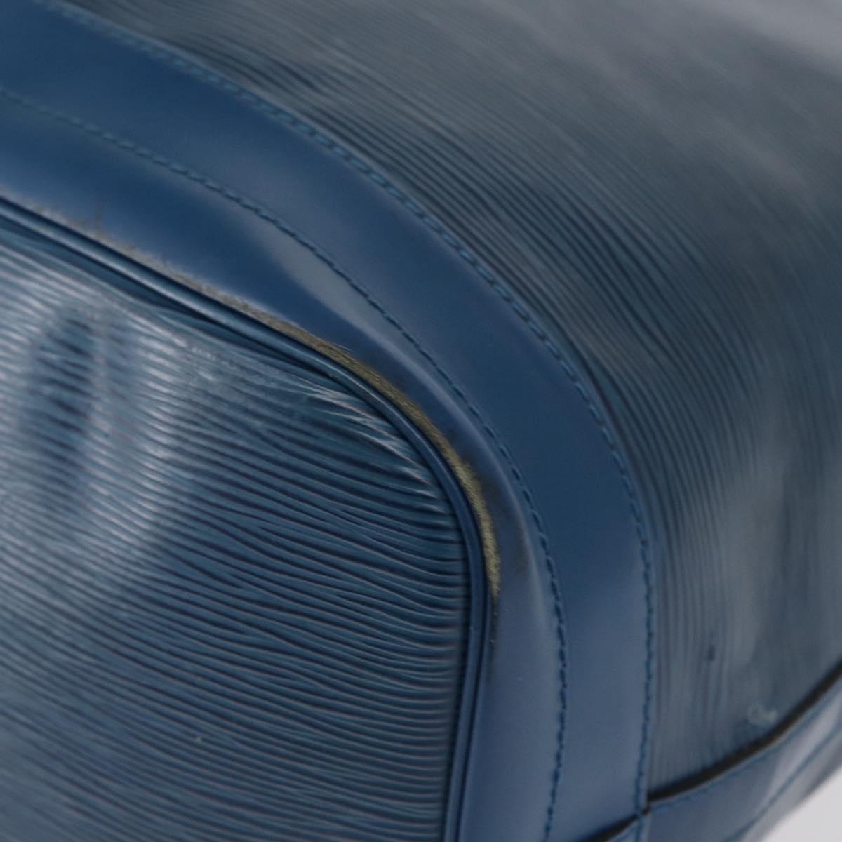 LOUIS VUITTON Epi Noe Shoulder Bag Toledo Blue M44005 LV Auth 163588