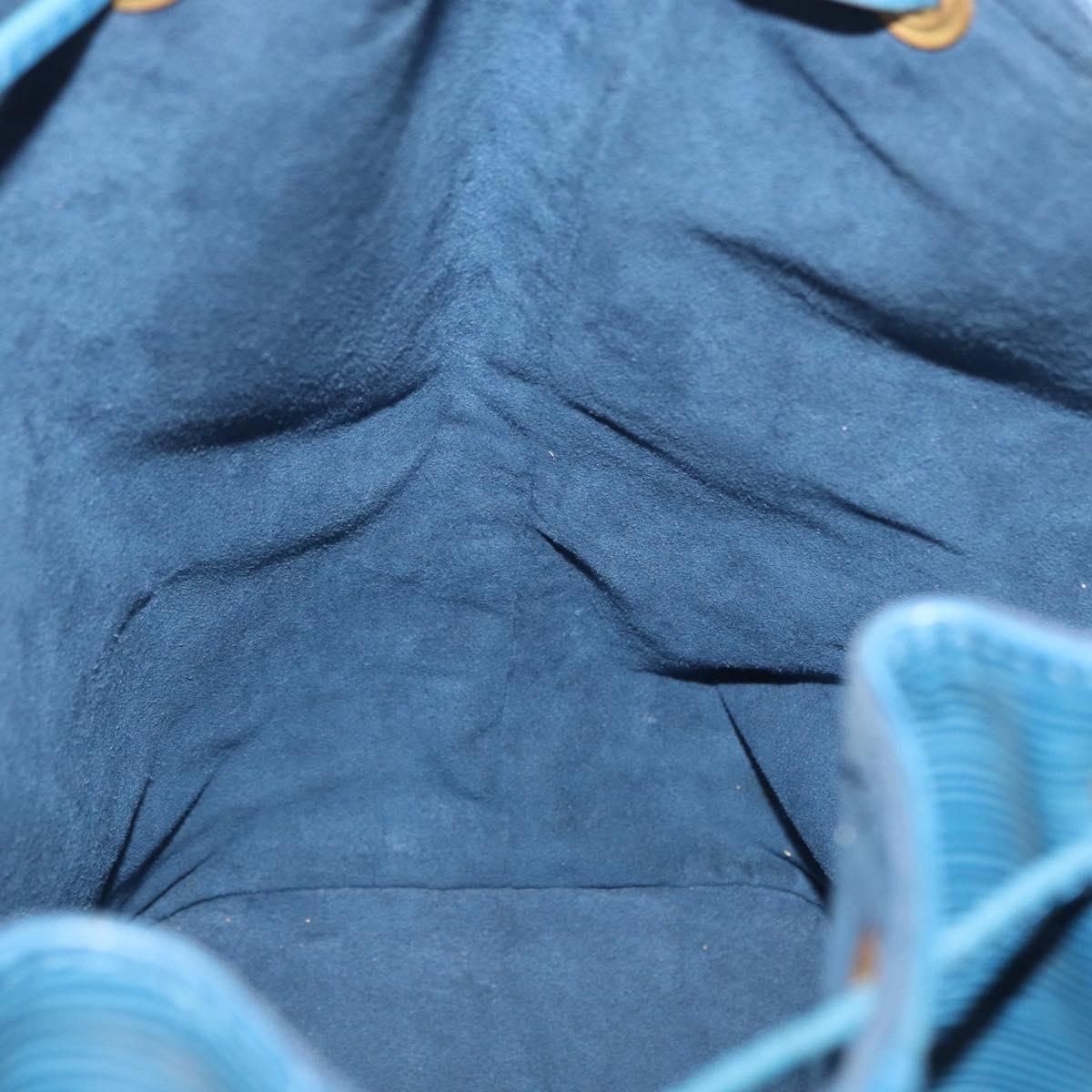 LOUIS VUITTON Epi Noe Shoulder Bag Toledo Blue M44005 LV Auth 163588