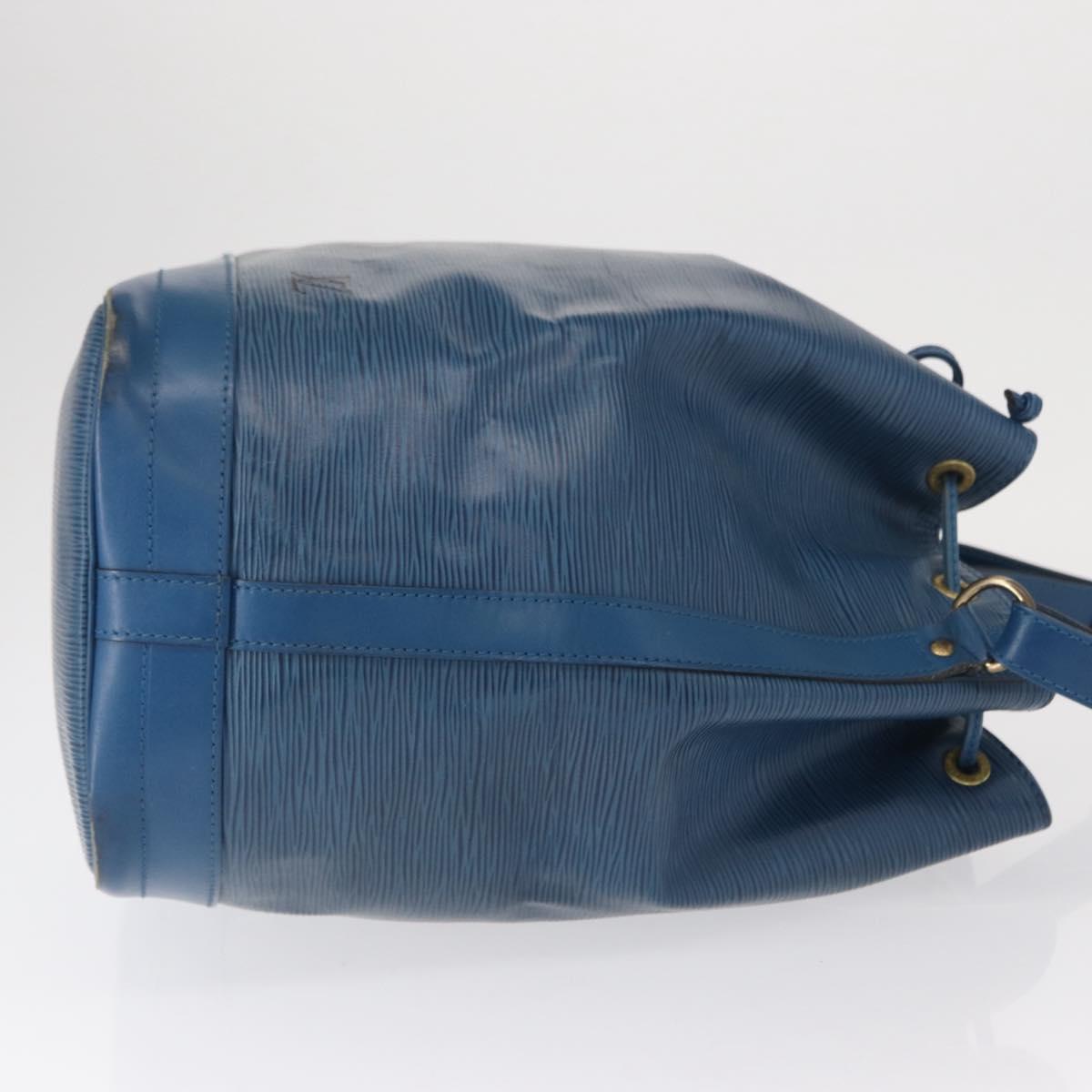 LOUIS VUITTON Epi Noe Shoulder Bag Toledo Blue M44005 LV Auth 163588