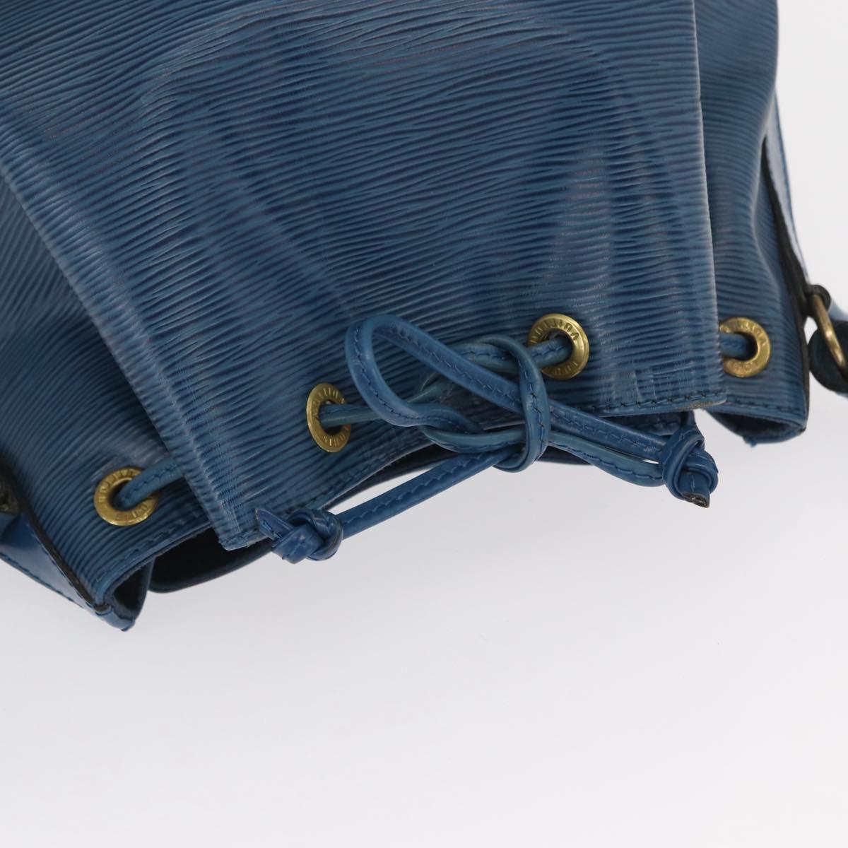 LOUIS VUITTON Epi Noe Shoulder Bag Toledo Blue M44005 LV Auth 163588