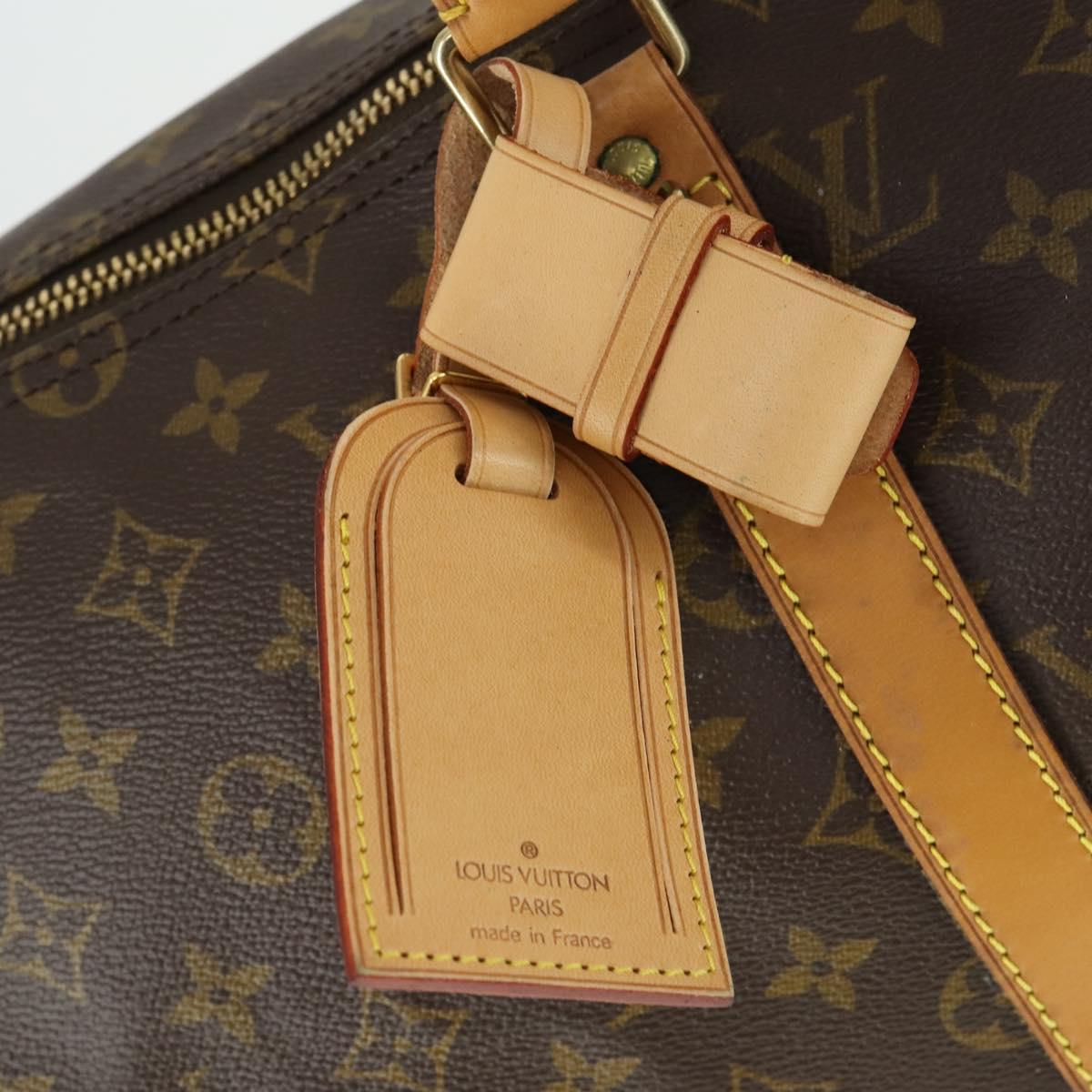 LOUIS VUITTON Monogram Keepall 50 Boston Bag M41426 LV Auth 163595V