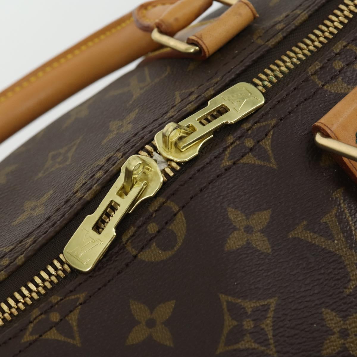 LOUIS VUITTON Monogram Keepall 50 Boston Bag M41426 LV Auth 163595V