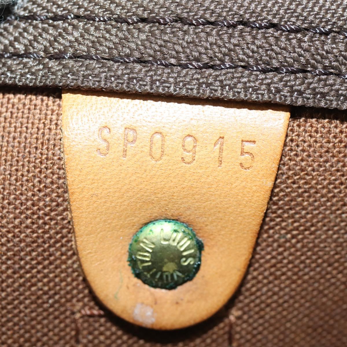 LOUIS VUITTON Monogram Keepall 50 Boston Bag M41426 LV Auth 163595