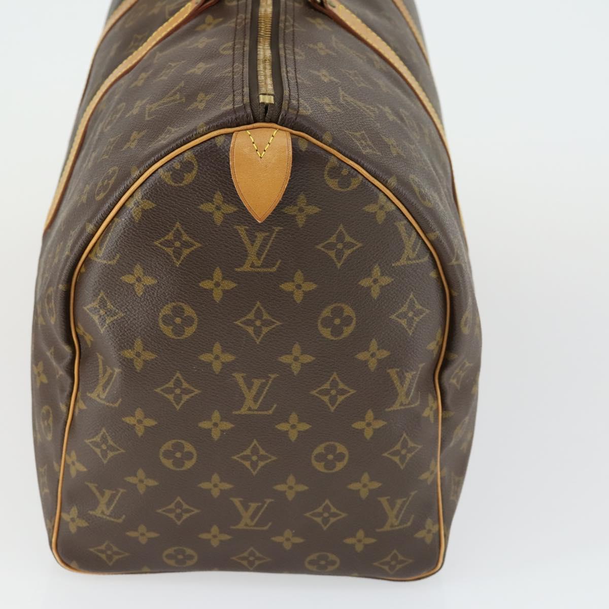 LOUIS VUITTON Monogram Keepall 50 Boston Bag M41426 LV Auth 163595