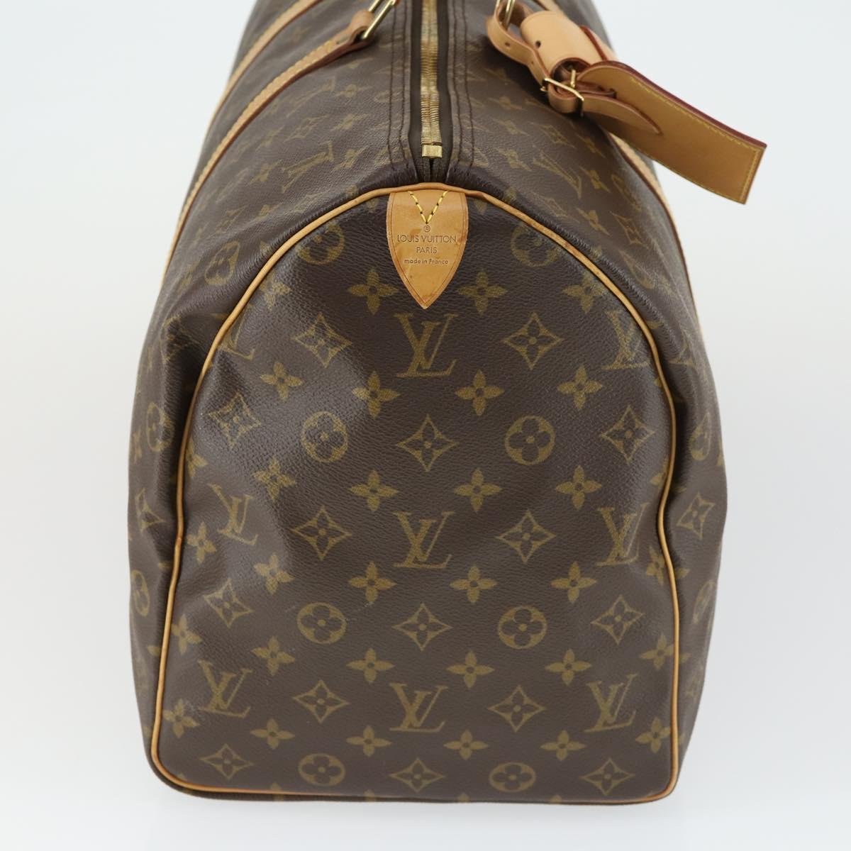 LOUIS VUITTON Monogram Keepall 50 Boston Bag M41426 LV Auth 163595V