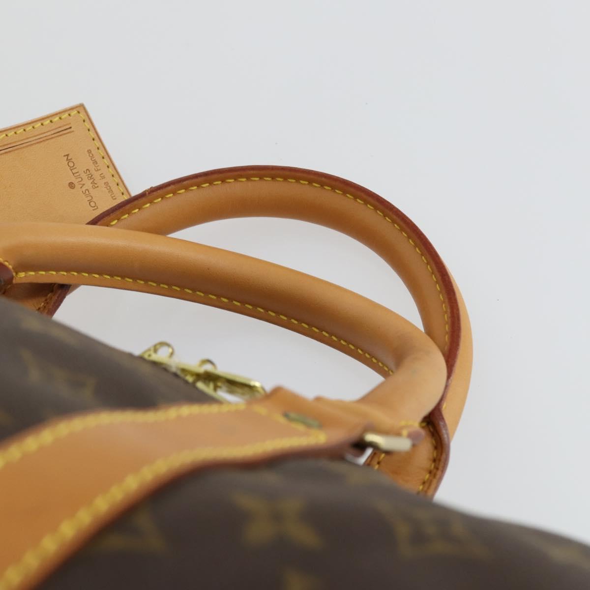 LOUIS VUITTON Monogram Keepall 50 Boston Bag M41426 LV Auth 163595